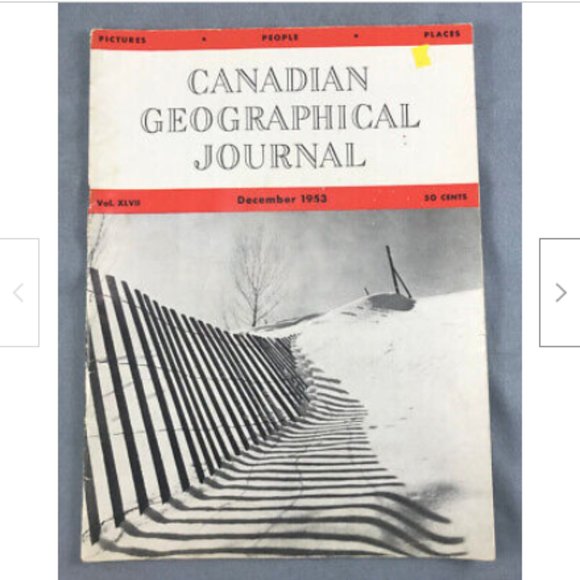 Canadian Geographic Jrnl Magazine Dec 1953 Tortola*Stratford*Skeena*Joe Tyrrell+ - Picture 1 of 3